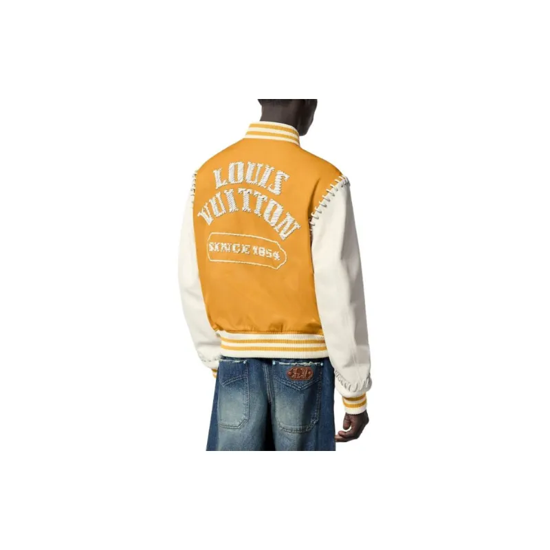 LOUIS VUITTON Embroidered Varsity Blouson-3