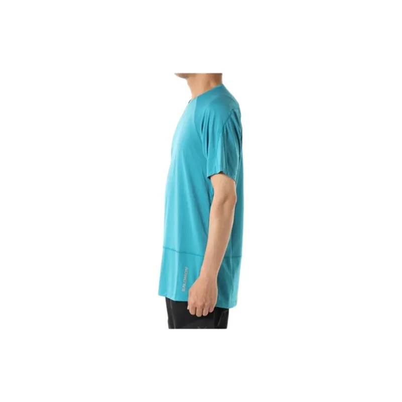 SALOMON CROSS RUN T-Shirt Men's Blue-6