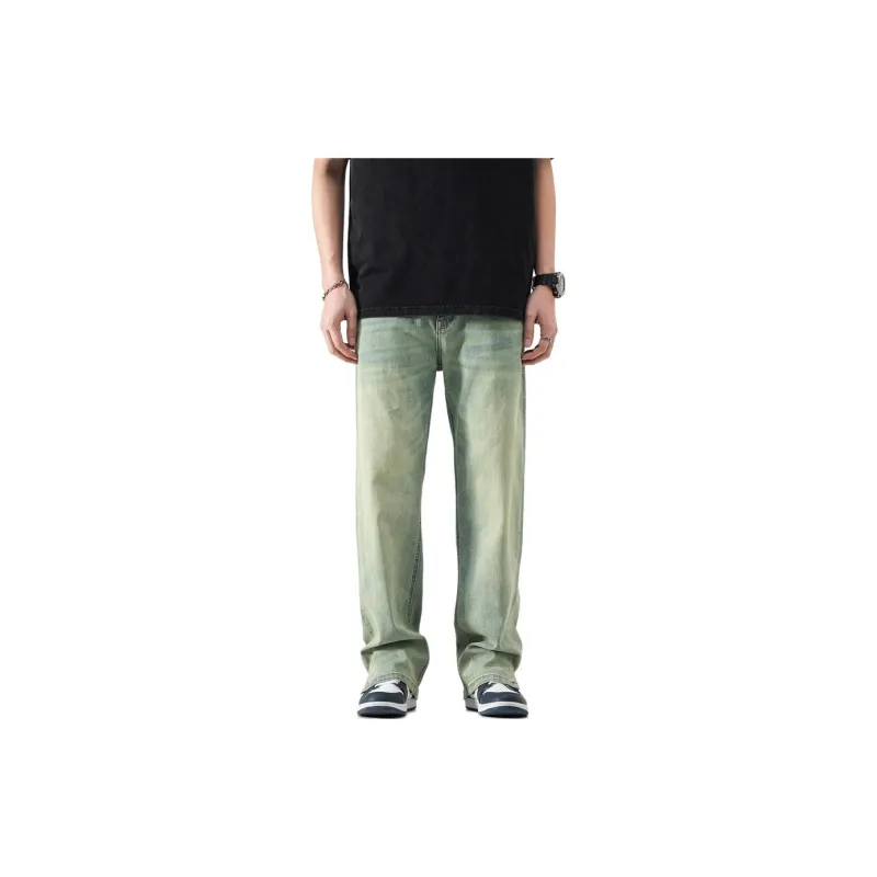 FAIRWHALE Jeans Unisex Yellow Mud-2