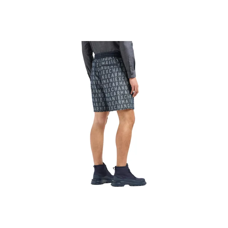 ARMANI EXCHANGEAE Denim Shorts Men's Dark Gray-3