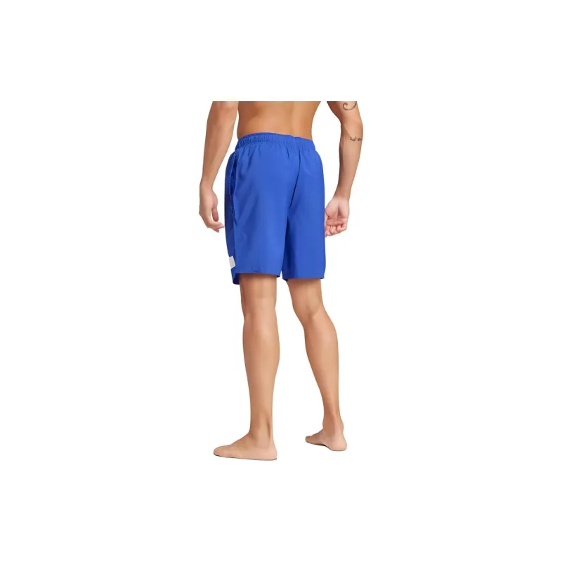Adidas LOGO CLX Swimming Shorts Men's 1 Pack Semi-Transparent Blue/White-3