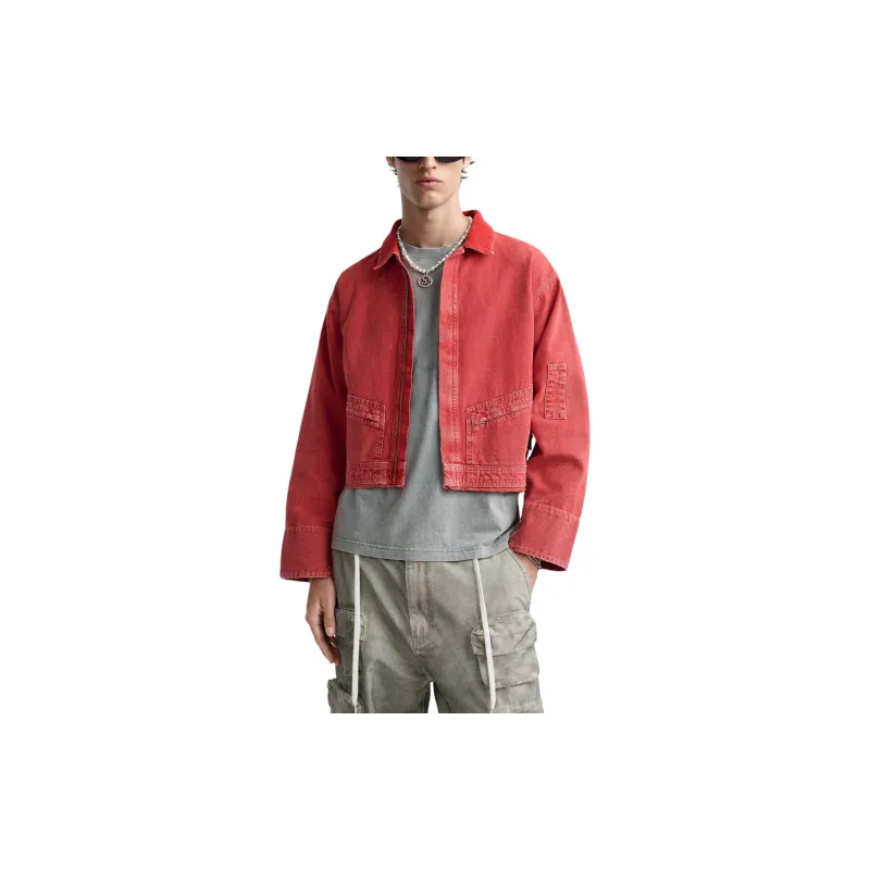 ZARA x Two Jeys SS24 Jackets Coats Men's Red-2