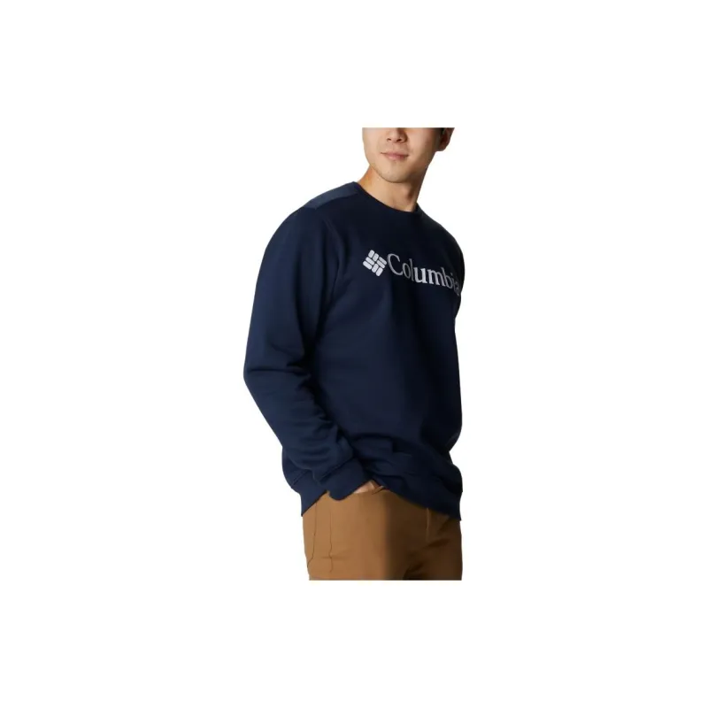 Columbia Trek Sweatshirts Men Navy Blue-2