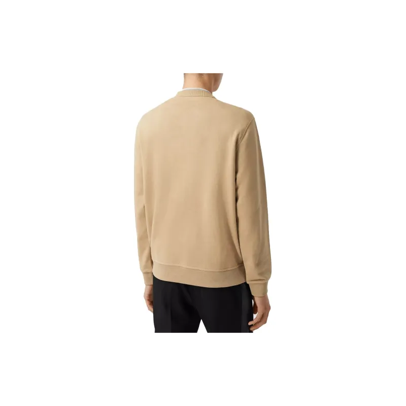 Burberry Monogram Motif Check Panel Sweatshirt-3