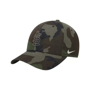 Nike Cotton Baseball Caps Men's Green Camouflage