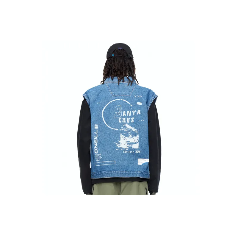 O'Neill Vests Unisex Light Blue-3