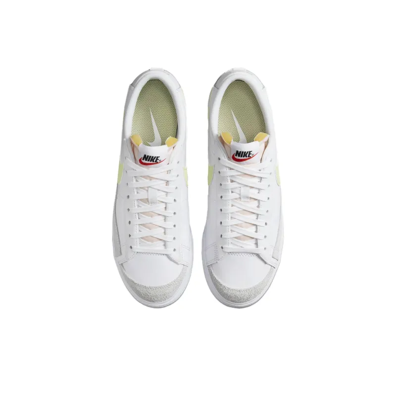 Nike Blazer Low Platform White Life Lime Women's-3
