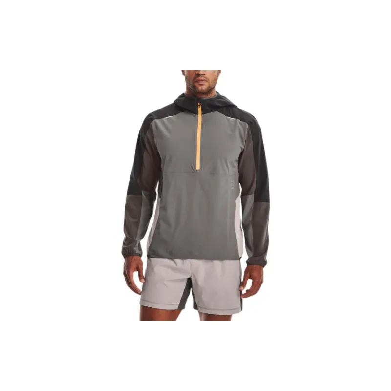 Under Armour Sweatshirt Men's Cinder Jade Gray-4