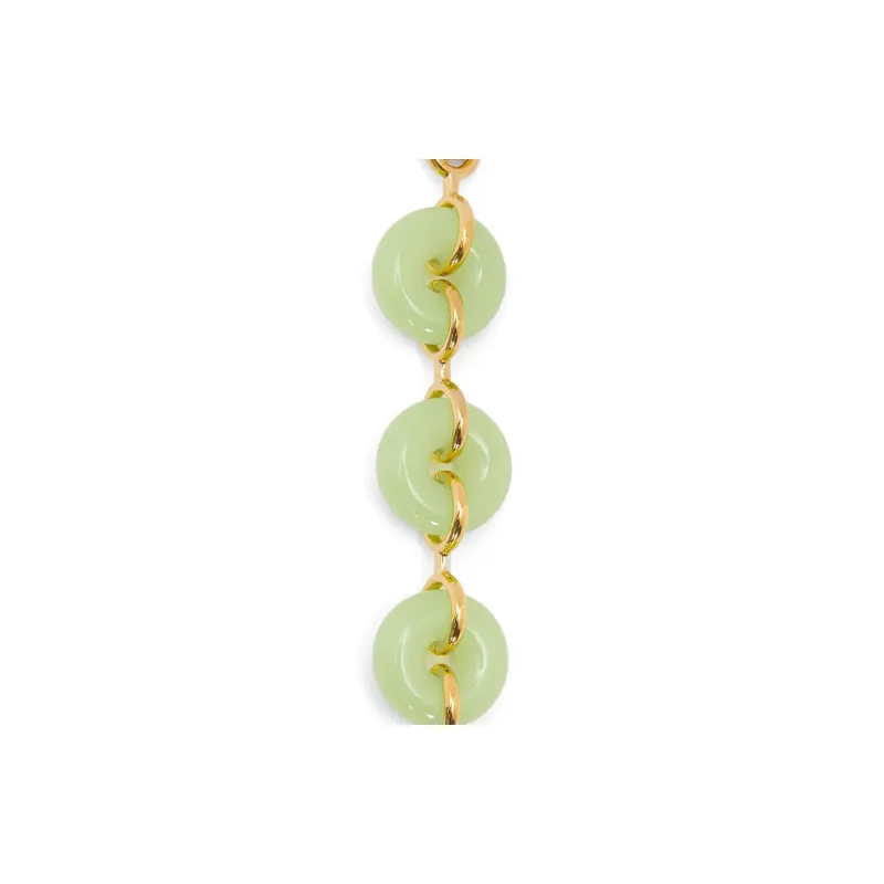 LOEWE Resin Bag Shoulder Strap Women's Light Pear-2