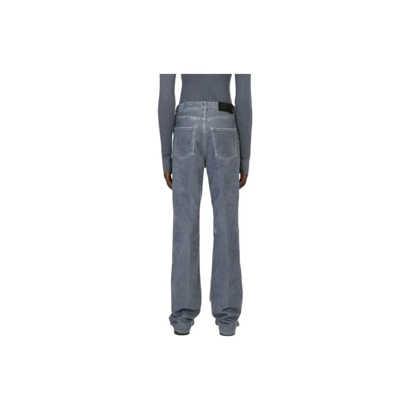 Ferragamo Logo patch Straight leg Jeans-2
