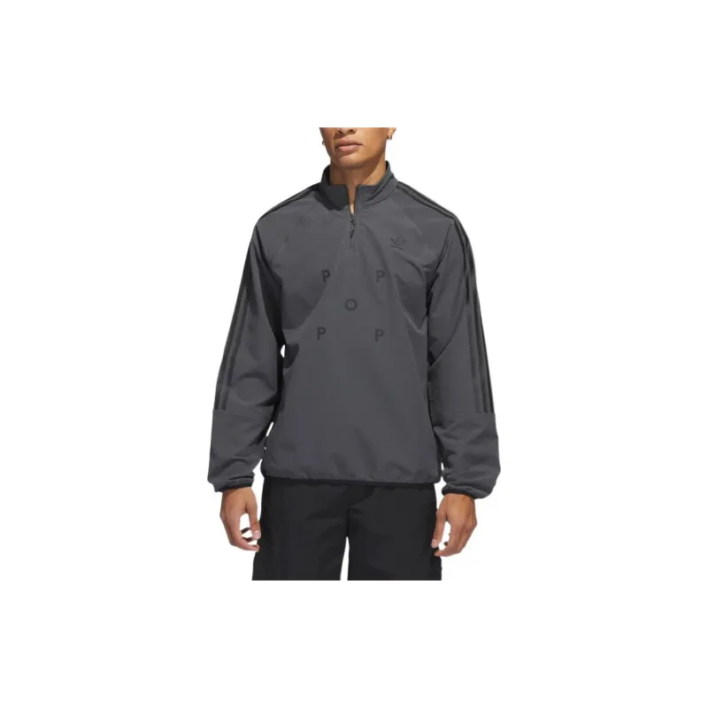 Adidas Originals Adidas X Pop Trading Company Jackets Men Charcoal Black-3