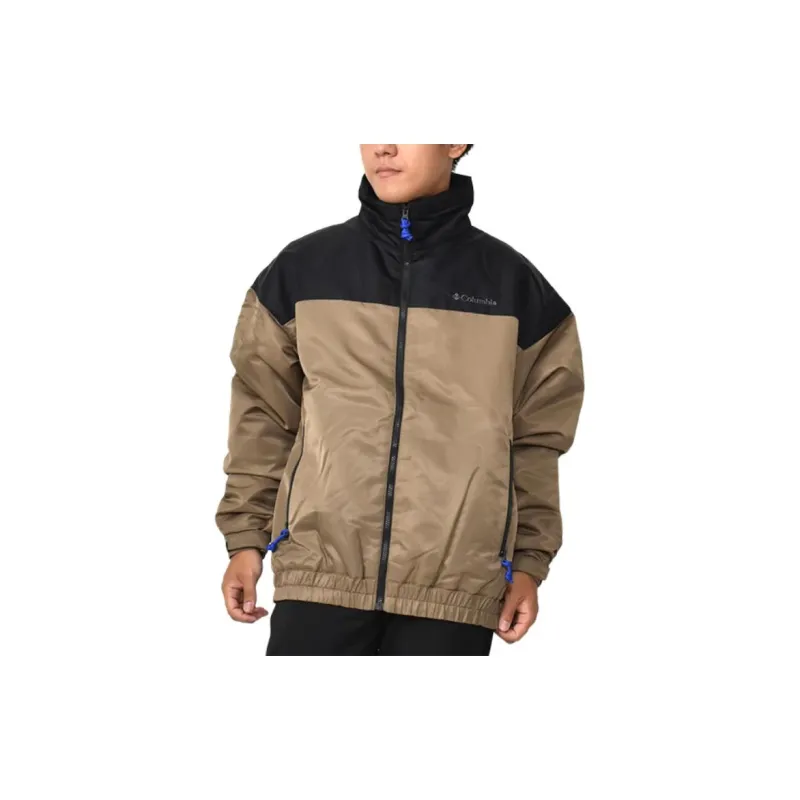 Columbia Puffer Jackets Men Khaki-4