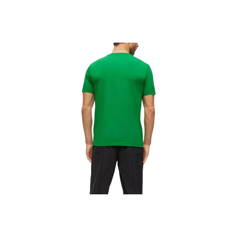 HUGO BOSS T Shirts Men Green-3