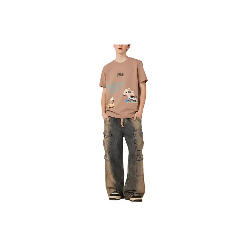 TSMLXLT T Shirts Unisex Taupe-1