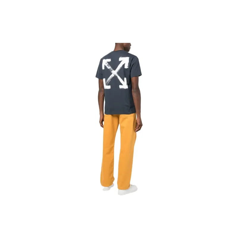 OFF WHITE Paint Arrow Slim S/S T shirt-3