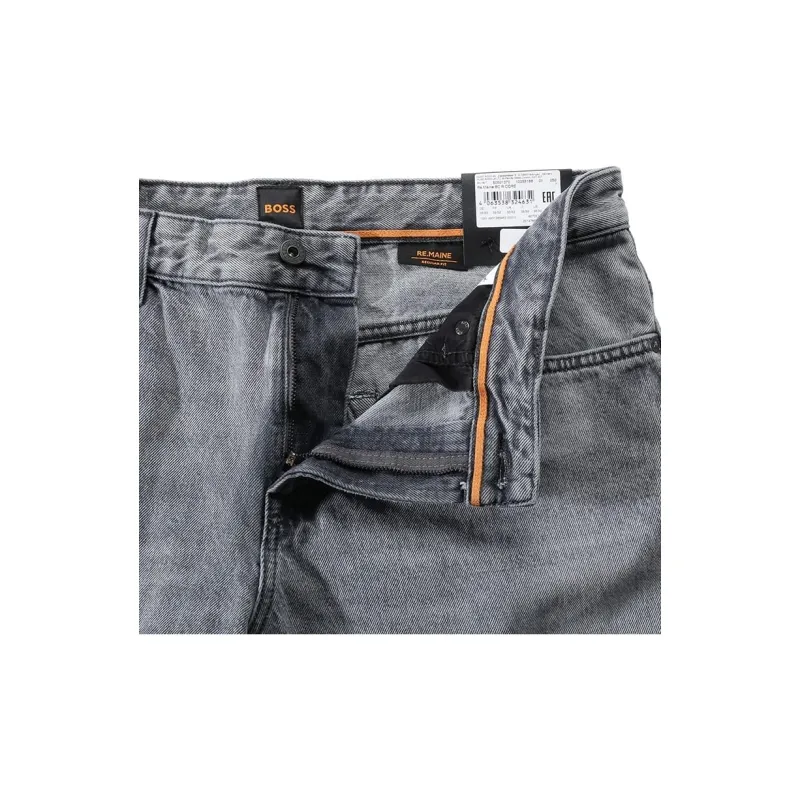 HUGO BOSS SS24 Jeans Men's Light Gray-5