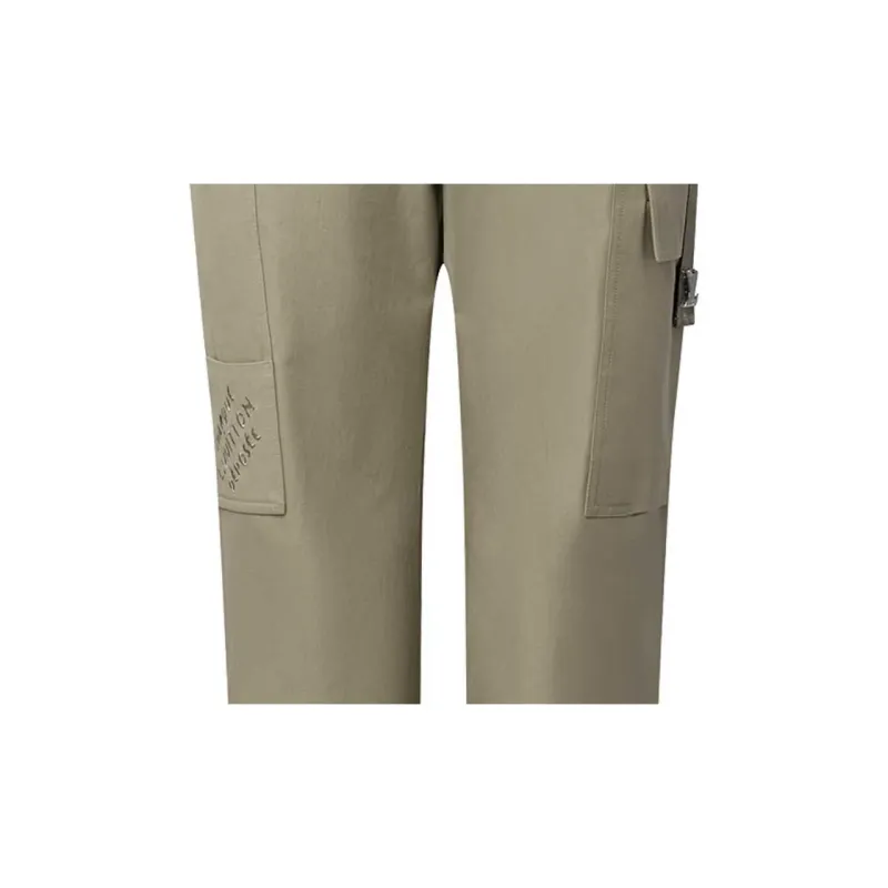 LOUIS VUITTON SS24 Cargo Pants Men's Khaki-4