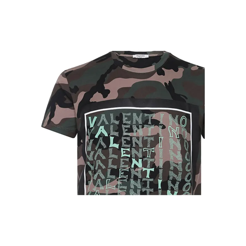 Valentino T Shirts Men Army Green-3