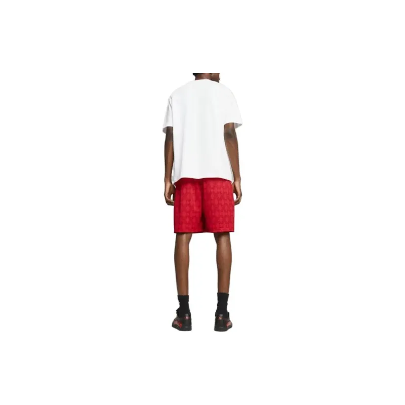 PUMA X DAPPER DAN Co branded Series Casual Shorts Men Red-2