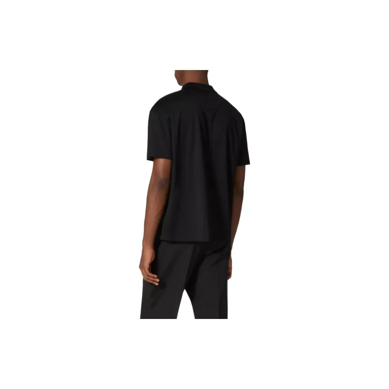 Valentino SS24 Polo Shirt Men's Black-2