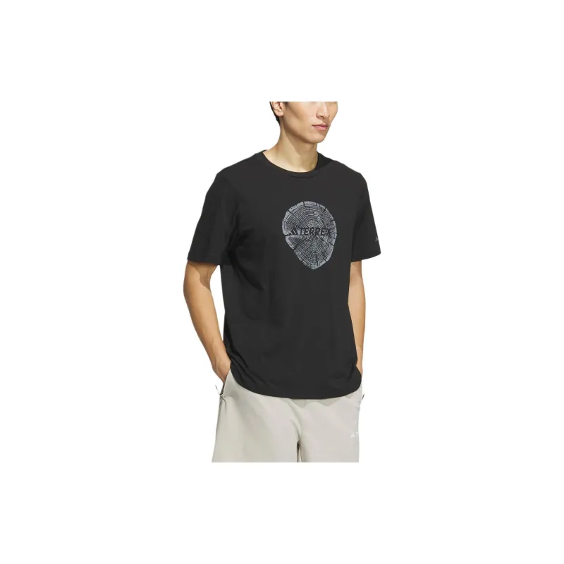 Adidas T Shirts Unisex Black-1