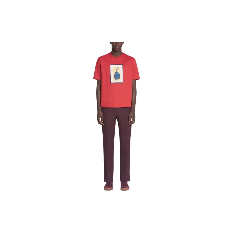 Lanvin Archive print Classic T shirt-1