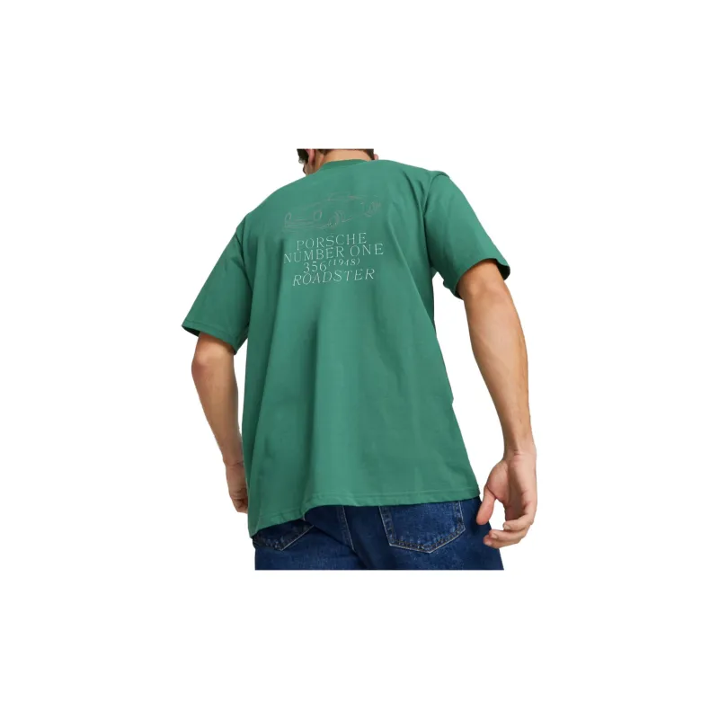 PUMA PL Manifesto T Shirt Men's Green-4