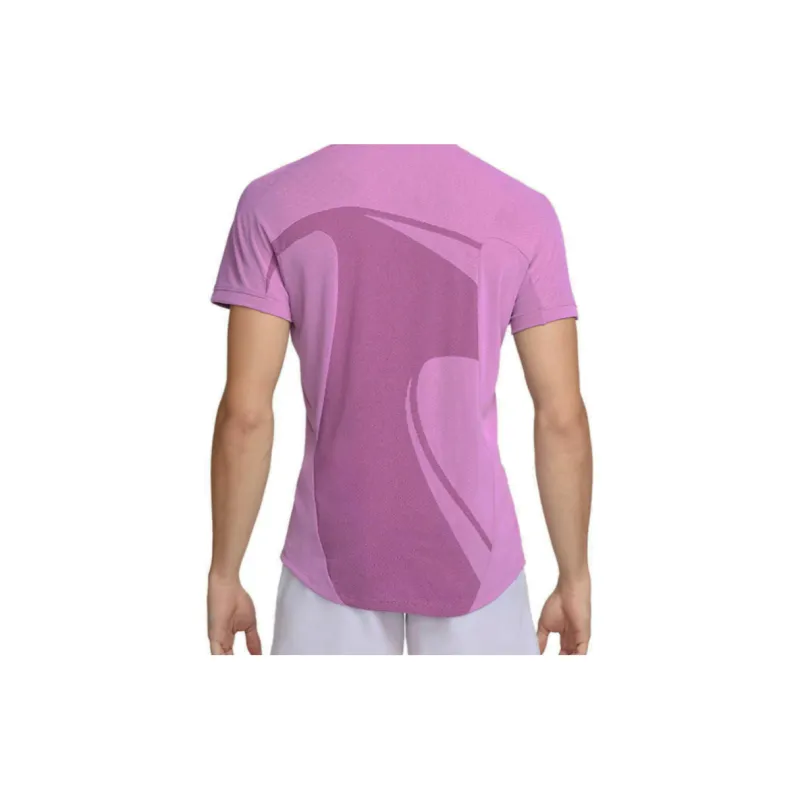 Nike T Shirt Men's Rush Purple Red-6