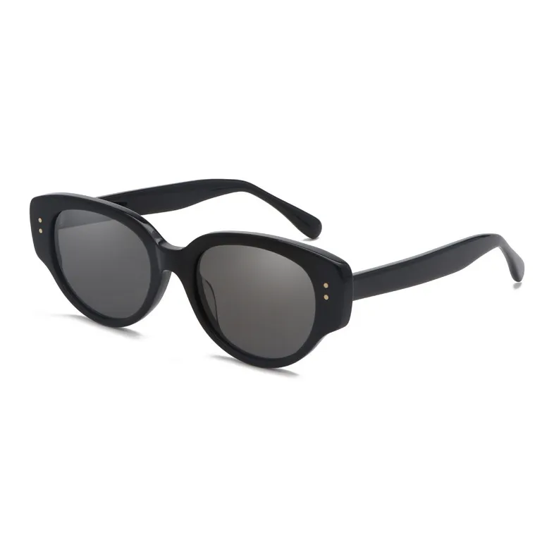 BOELEO Plate Frame Oval Sunglasses Unisex-0