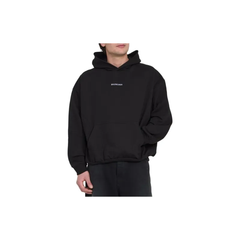 Balenciaga Logo Printed Hoodie-2