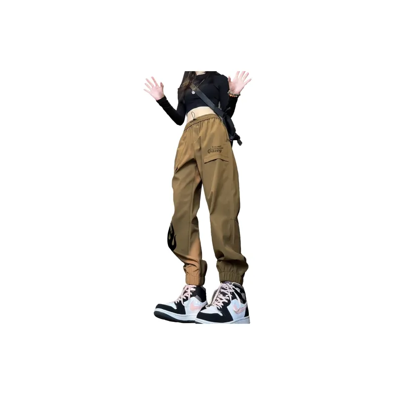 Qnxeey Casual Pants Unisex-32