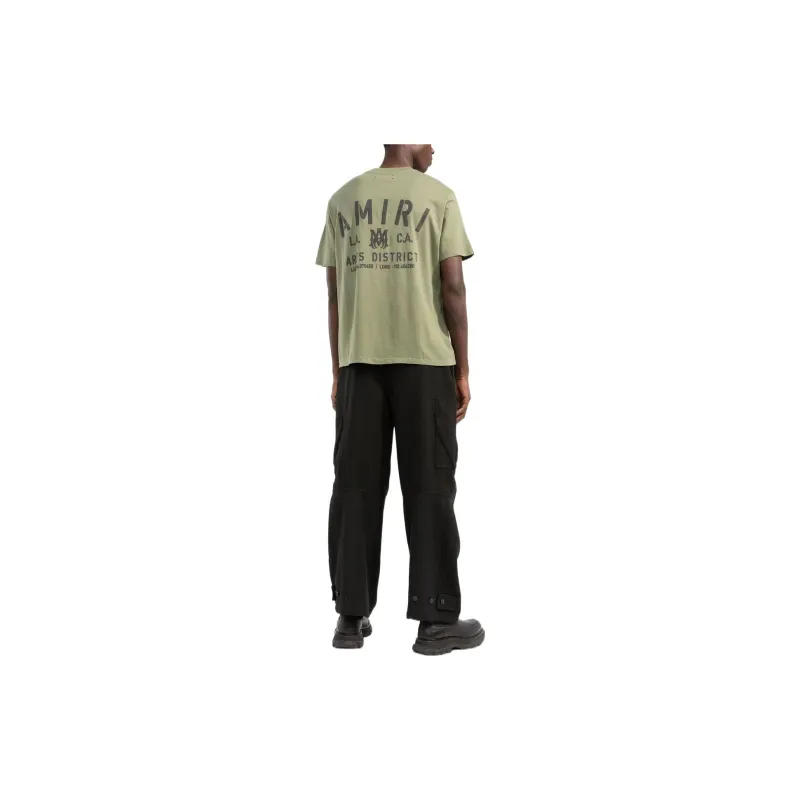 AMIRI T-Shirts Men Green-2