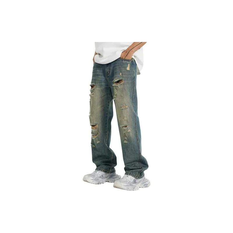 GTRG Jeans Men Vintage Blue-3