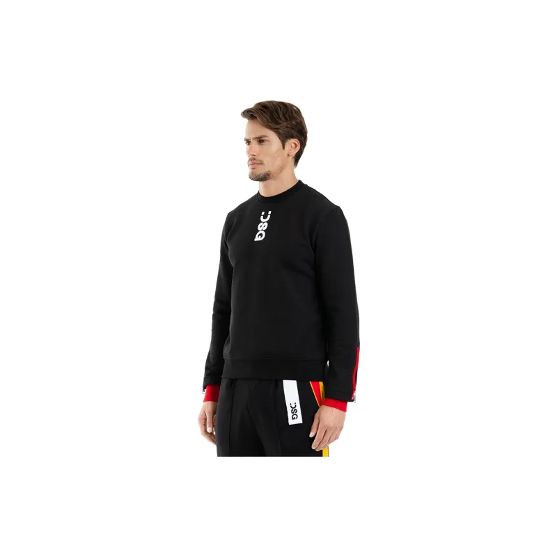 DSG DISGUSTO Sweatshirts Men Black-3