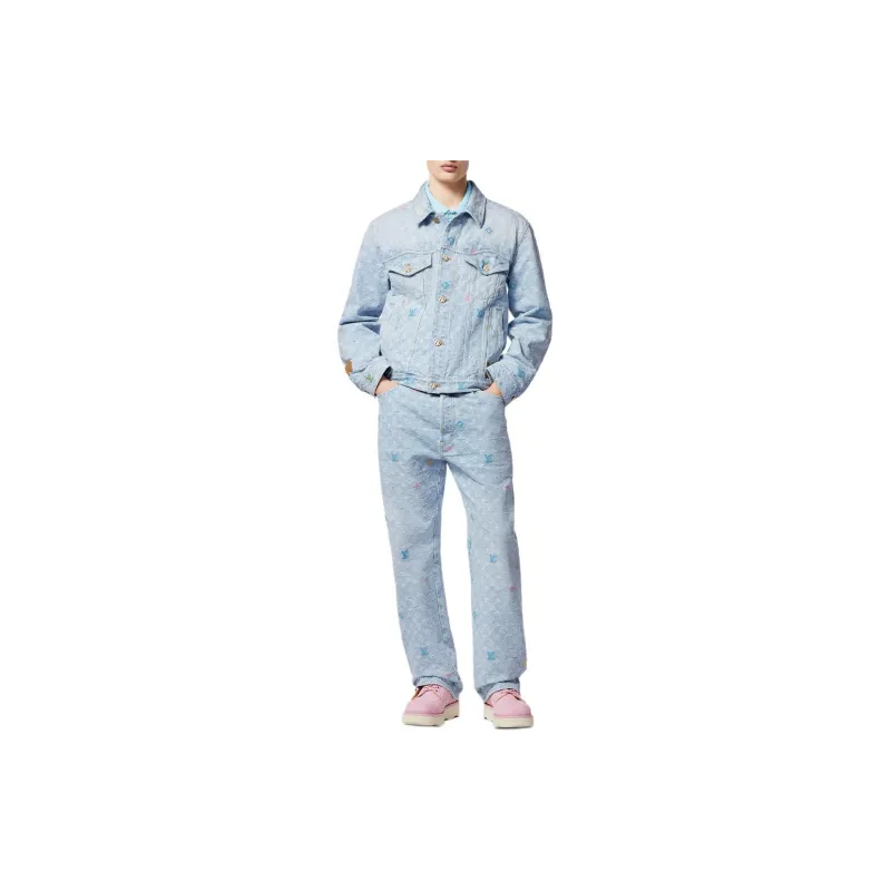 LOUIS VUITTON By Tyler The Creator Monogram Denim Pants-2