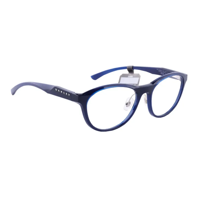 Oakley O MATTER Material Round Eyeglass Frames Unisex Blue/Tortoiseshell-4