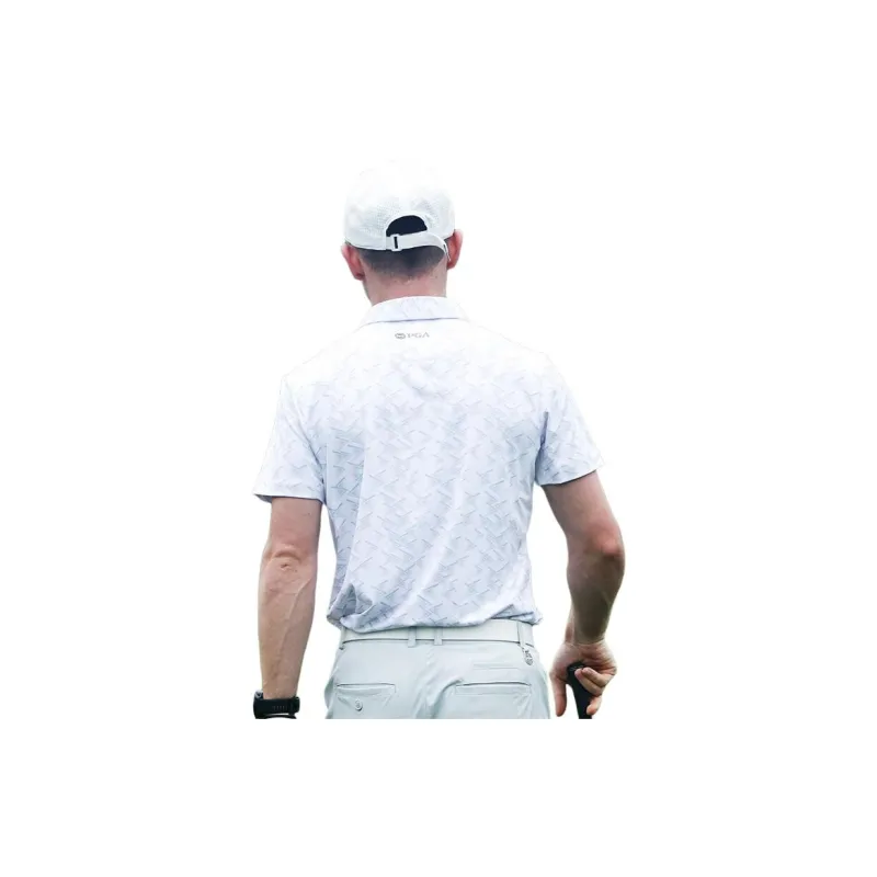PGA Polo Shirts Men White-2