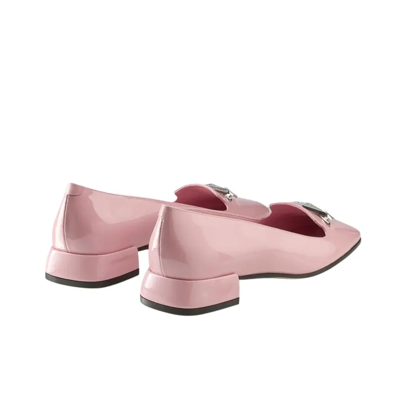 Jimmy Choo Ravi Flat Casual Single Shoes Women's Pink-3