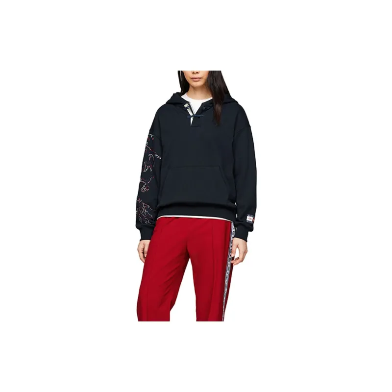 Tommy Hilfiger x CLOT Sweatshirt Unisex Navy Blue-3