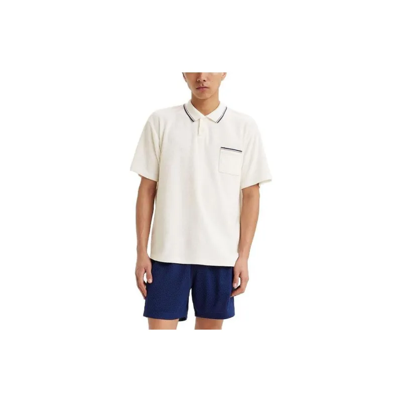 Levis Polo Shirts Men White-1