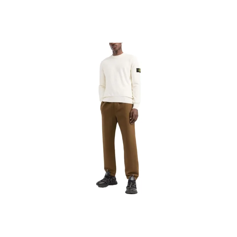 STONE ISLAND SS22 Sweater Men's Ecru-2