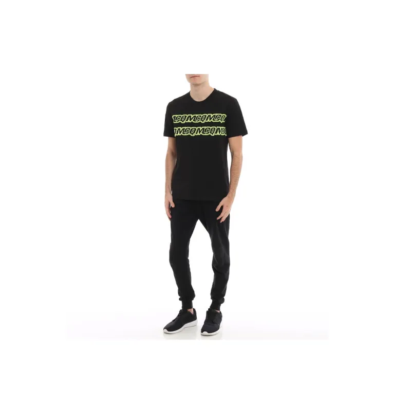 McQ Alexander McQueen T Shirts Men Black-3