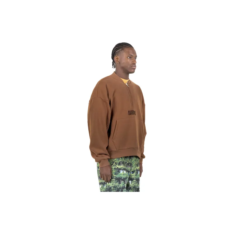 PLEASURES Karat Quarter Zip Fleece-4