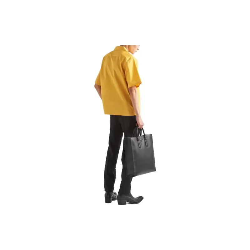 PRADA Shirts Men Yellow-2