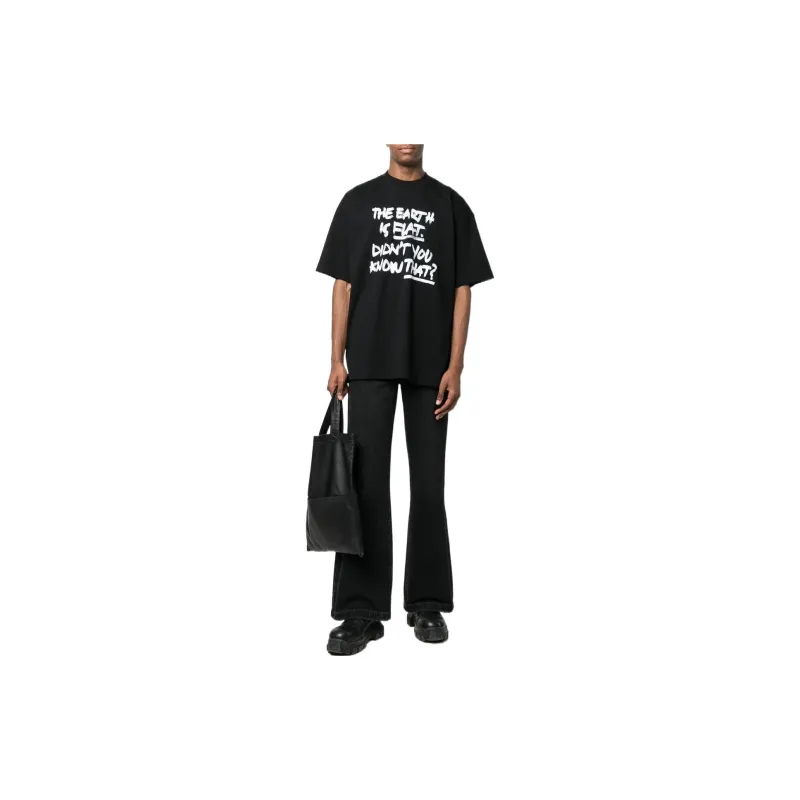 Vetements T Shirts Unisex Black-1