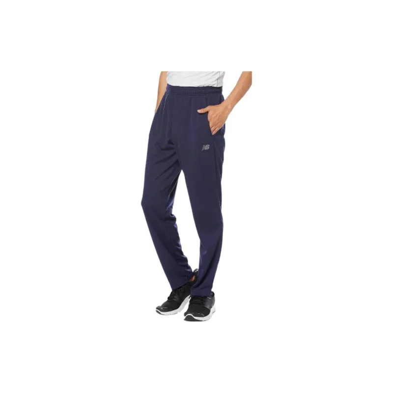 New Balance Knitted Sweatpants Men Blue-3