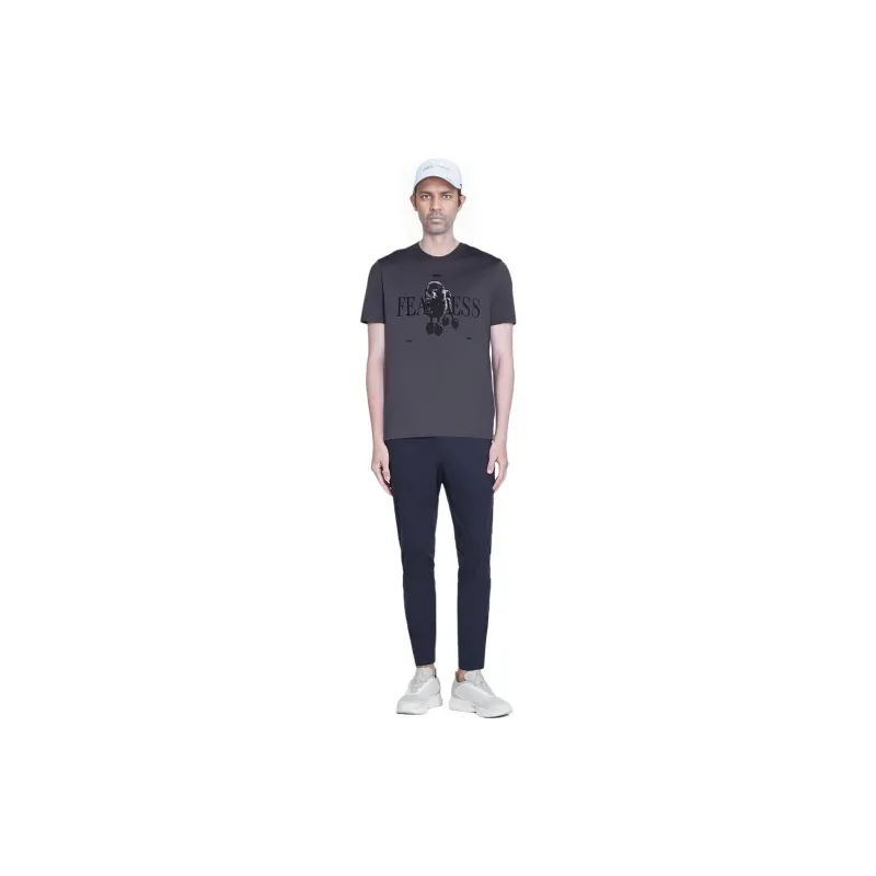 HUGO BOSS T Shirt Men's Black Gray-1