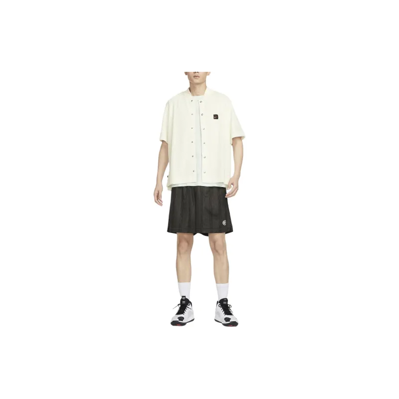 Nike Basketball Jerseys Men's Ecru-2