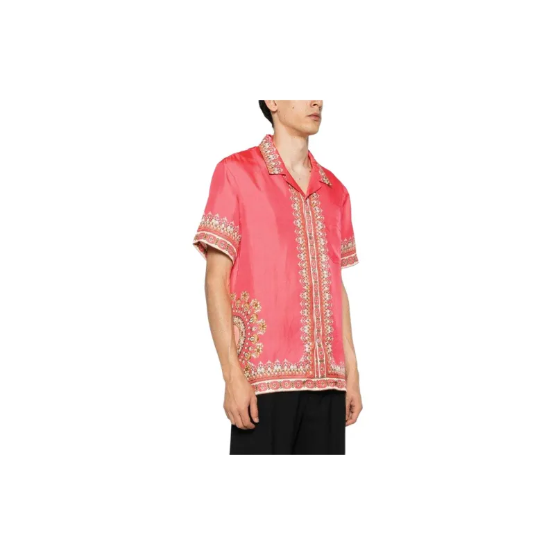 Camilla Shell Games Silk Shirt-3