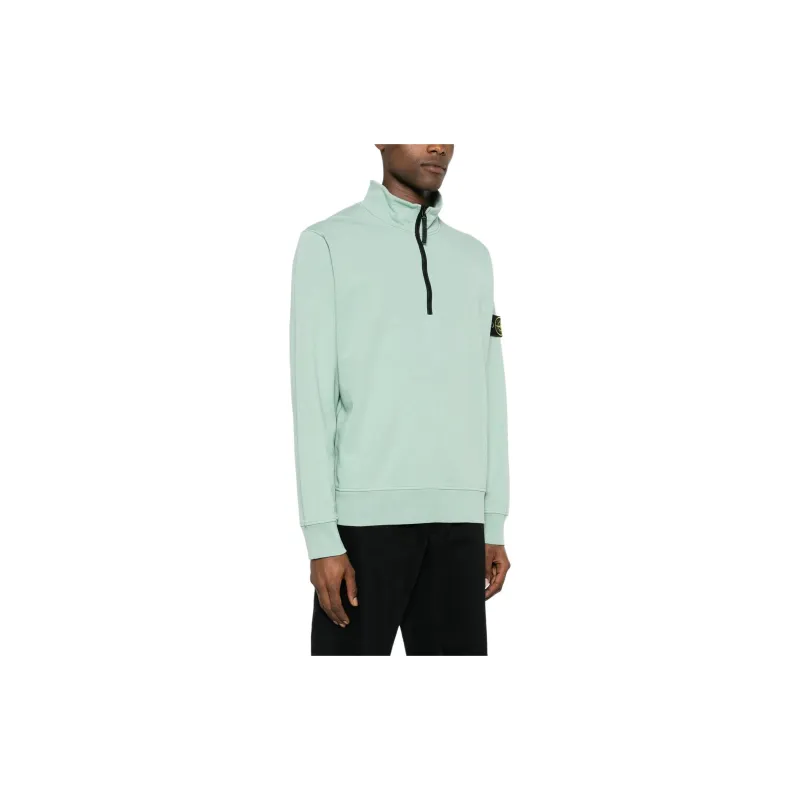 STONE ISLAND Half Zipper Sweatshirt-2
